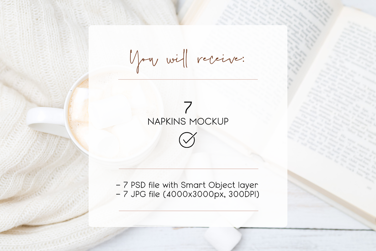 Autumn Zazzle Napkin Mockup Bundle, a Product Mockup by TatiMockup (Photo 2 of 9)