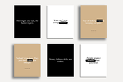 150 Inspiring Instagram Templates, a Social Media Template by RB Boutique (Thumbnail 8 of 12)