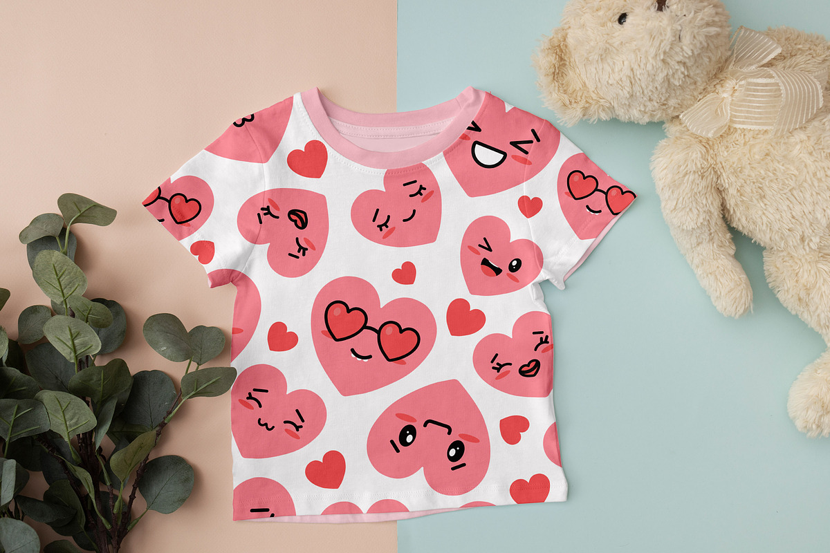 kawaii seamless pattern, a Pattern Graphic by Digital Studio (Photo 5 of 6)