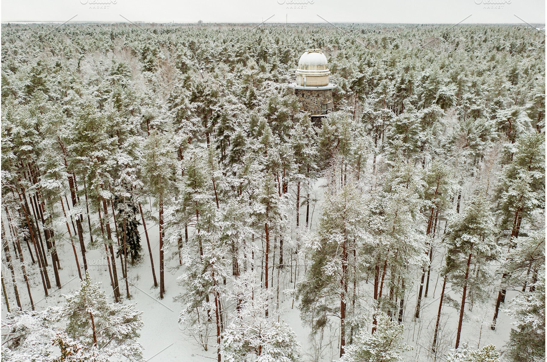 Old observatory tower in the Glen, an Architecture Photo by Nature and travel