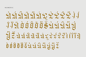 Black Romans - Modern Blackletter