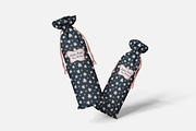 Minimalist Fabric Pouch Bag Mockup, an Advertising Mockup by bimockup (Thumbnail 5 of 6)