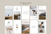 Instagram Post & Stories. Florals, a Social Media Template by Mint Air Studio (Thumbnail 6 of 9)