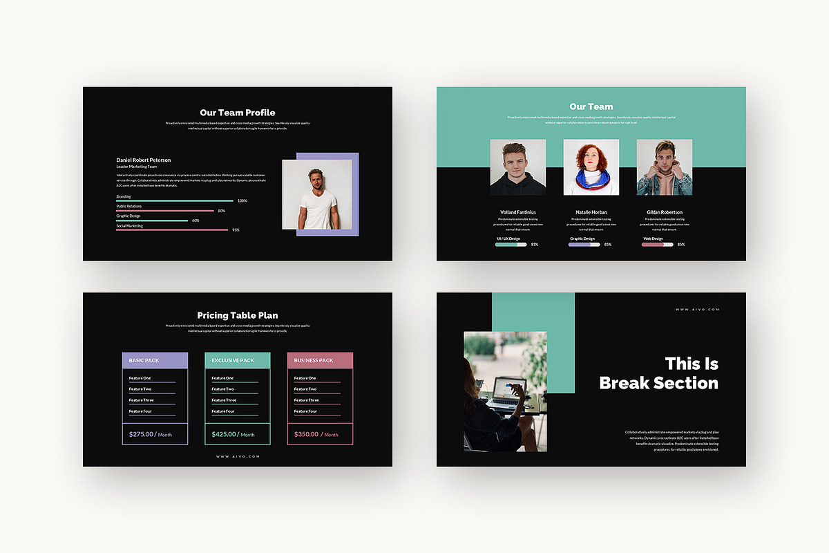 Aivo : Digital Promo Powerpoint, a Presentation Template by Punkl Camp (Photo 10 of 16)