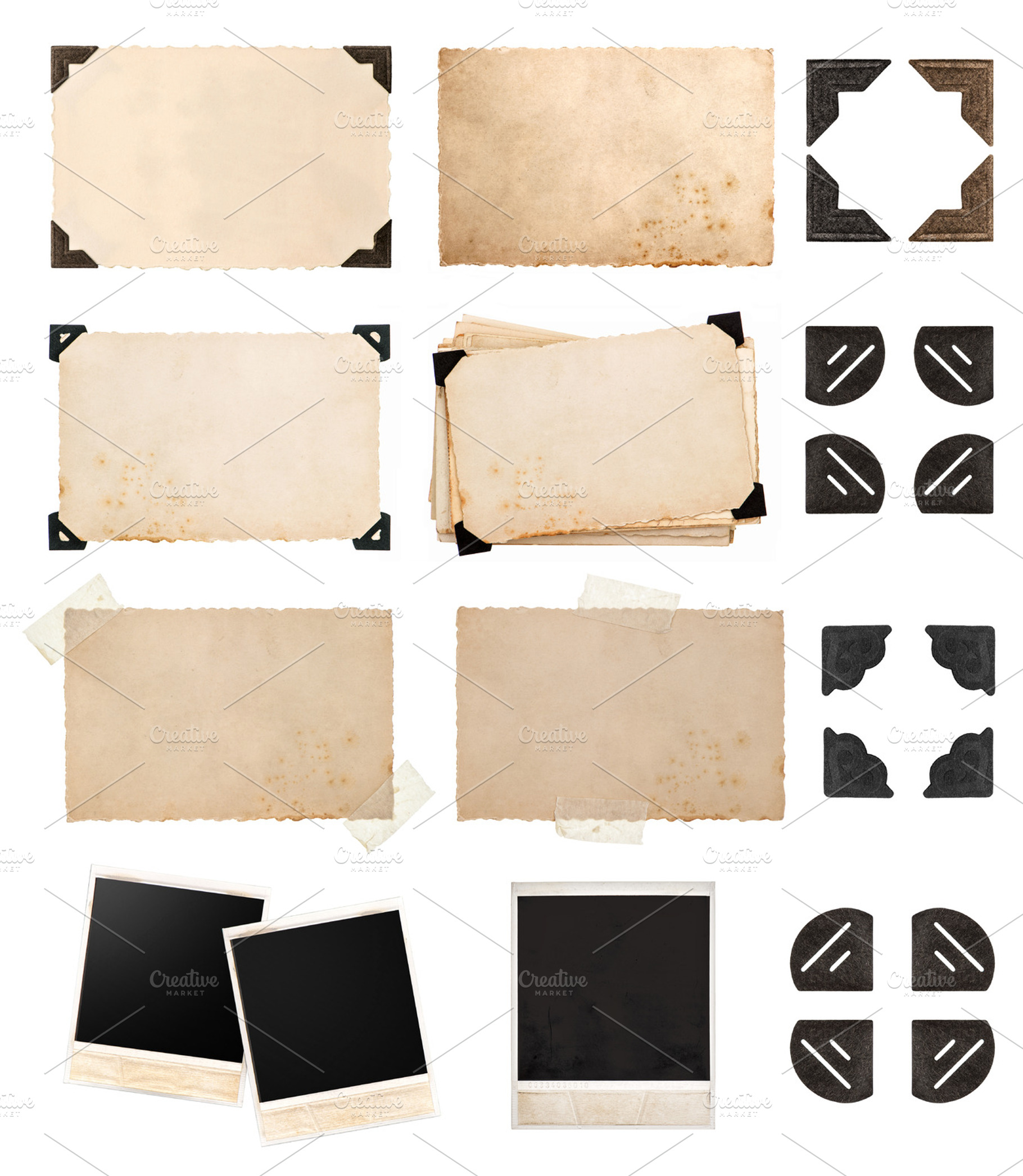 Photo Corner and Frame JPG file, a Business Photo by LiliGraphie