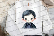 Hand Drawn Cute Halloween Clipart Bu, an Illustration by DreamCafeArt (Thumbnail 6 of 7)