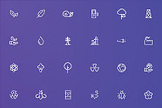 Ecology - Nature and Science Icons, a Solid Icon by FlatLineIcons (Thumbnail 3 of 4)