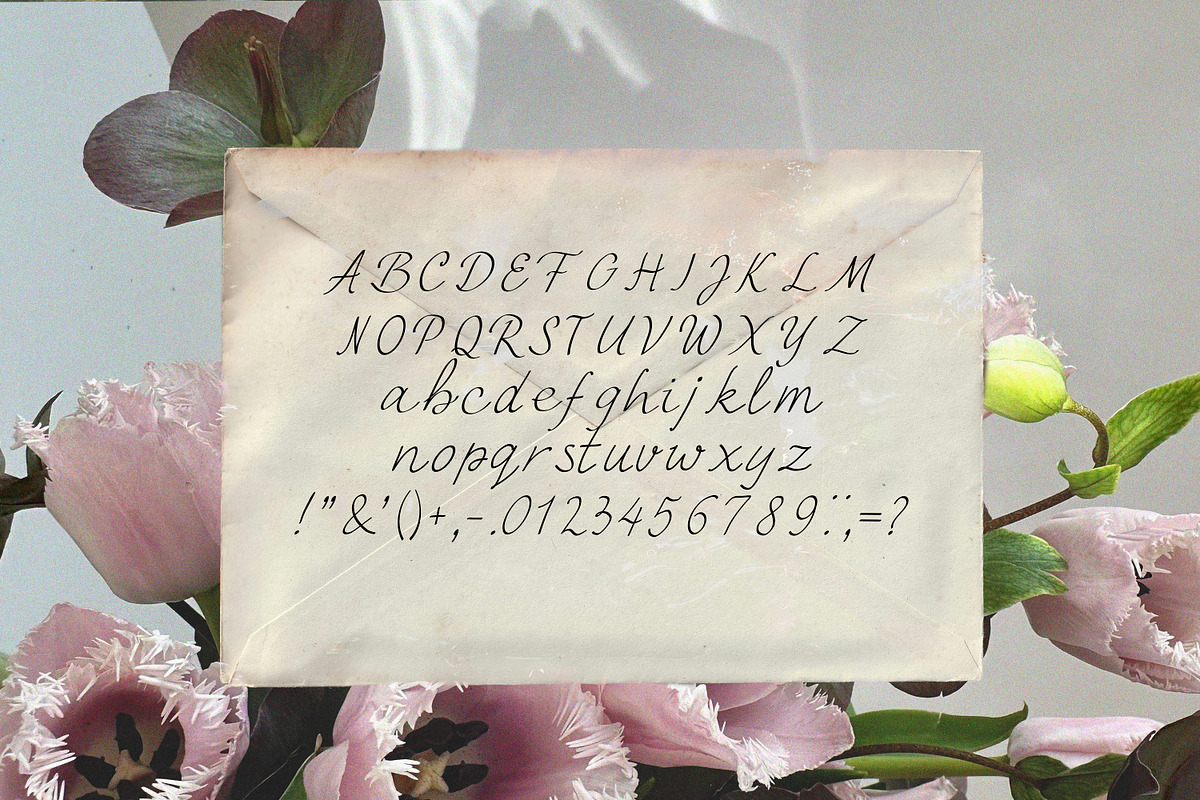 Between Lines Handwritten Font, a Handwritten Font by Lidberia (Photo 4 of 7)