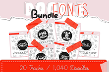 The Doodle Fonts Bundle
