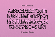 Rosie Peachy | Playful Hand Drawn, a Handwritten Font by gracetype_studio (Thumbnail 10 of 12)