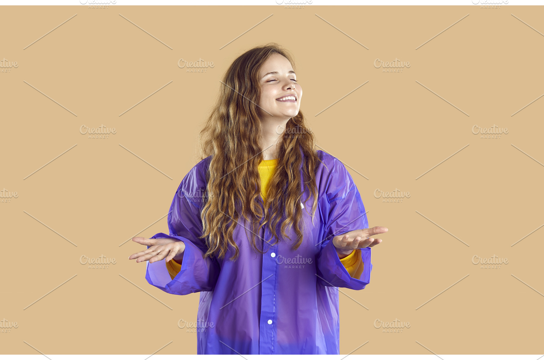Young positive Caucasian woman in, a Person Photo by StudioRomantic