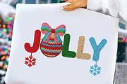 Faux Yarn Christmas Png Holly Jolly, an Illustration by DreamCafeArt (Thumbnail 1 of 4)