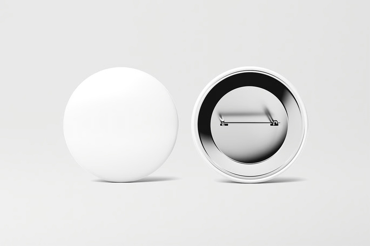 Pin Mockup, a Product Mockup by zpackcreative (Photo 4 of 4)