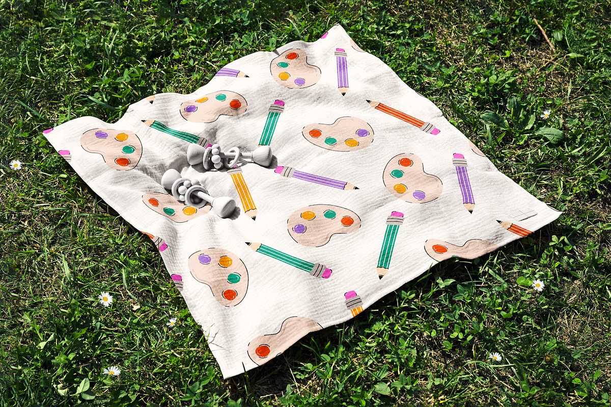 Back to School Pattern, a Pattern Graphic by Groovy Arts (Photo 3 of 5)