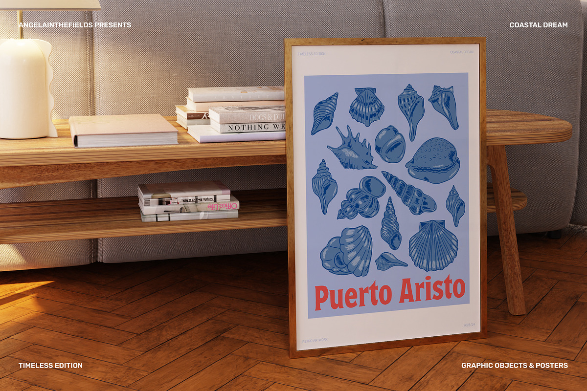 200+ Coastal Dream Vector Clipart, an Object Graphic by angelainthefields (Photo 8 of 17)