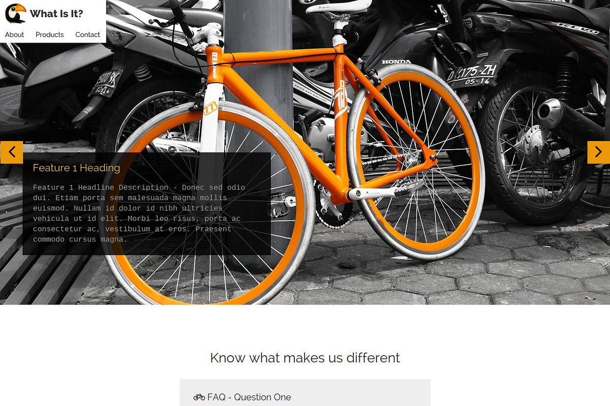 Showcase - Landing Page, a Landing Page Template by RocketLanders Templates (Photo 3 of 5)