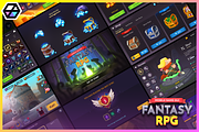GUI Pro - Fantasy RPG, an UI Kit Template by LAYERLAB (Thumbnail 1 of 59)
