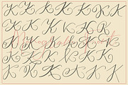 MONOGRAMS BUNDLE A to Z, a Script Font by AMINMARIO (Thumbnail 18 of 37)