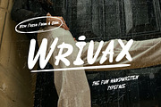 Wrivax - Fun Handwritten Font, a Handwritten Font by Dhabee (Thumbnail 1 of 10)