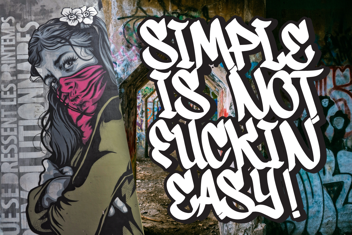 Snikers - Graffiti Font