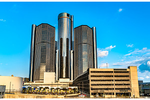 Entrance to the Detroit - Windsor, an Architecture Photo by Leonid Andronov