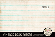 Vintage Desk Papers Backgrounds, a Texture Graphic by Clikchic Designs (Thumbnail 5 of 5)