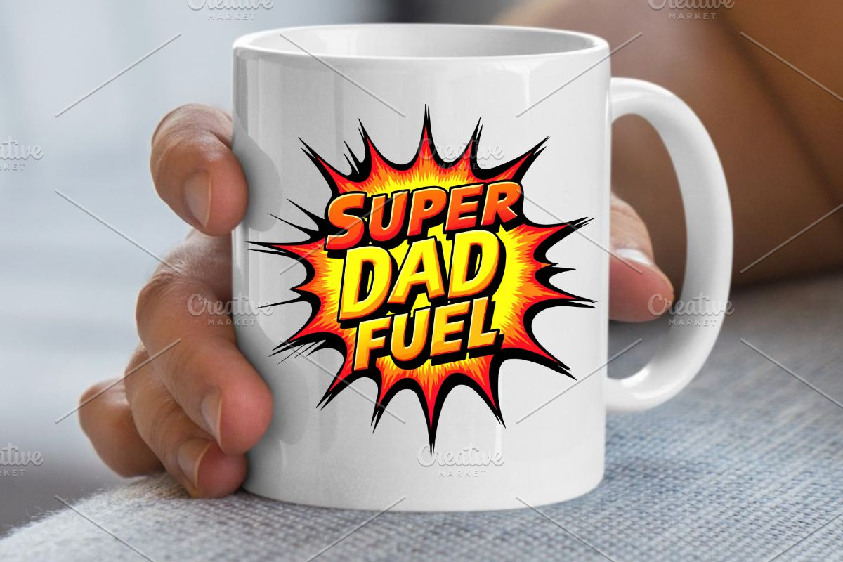 Super Dad Fuel – Father's Day SVG, an Illustration by Awieee1 (Photo 3 of 4)
