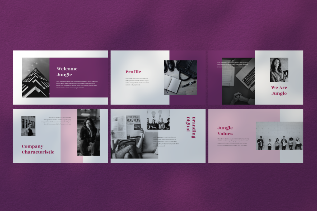 Jungle Keynote Template, a Presentation Template by Inkofert (Photo 4 of 10)