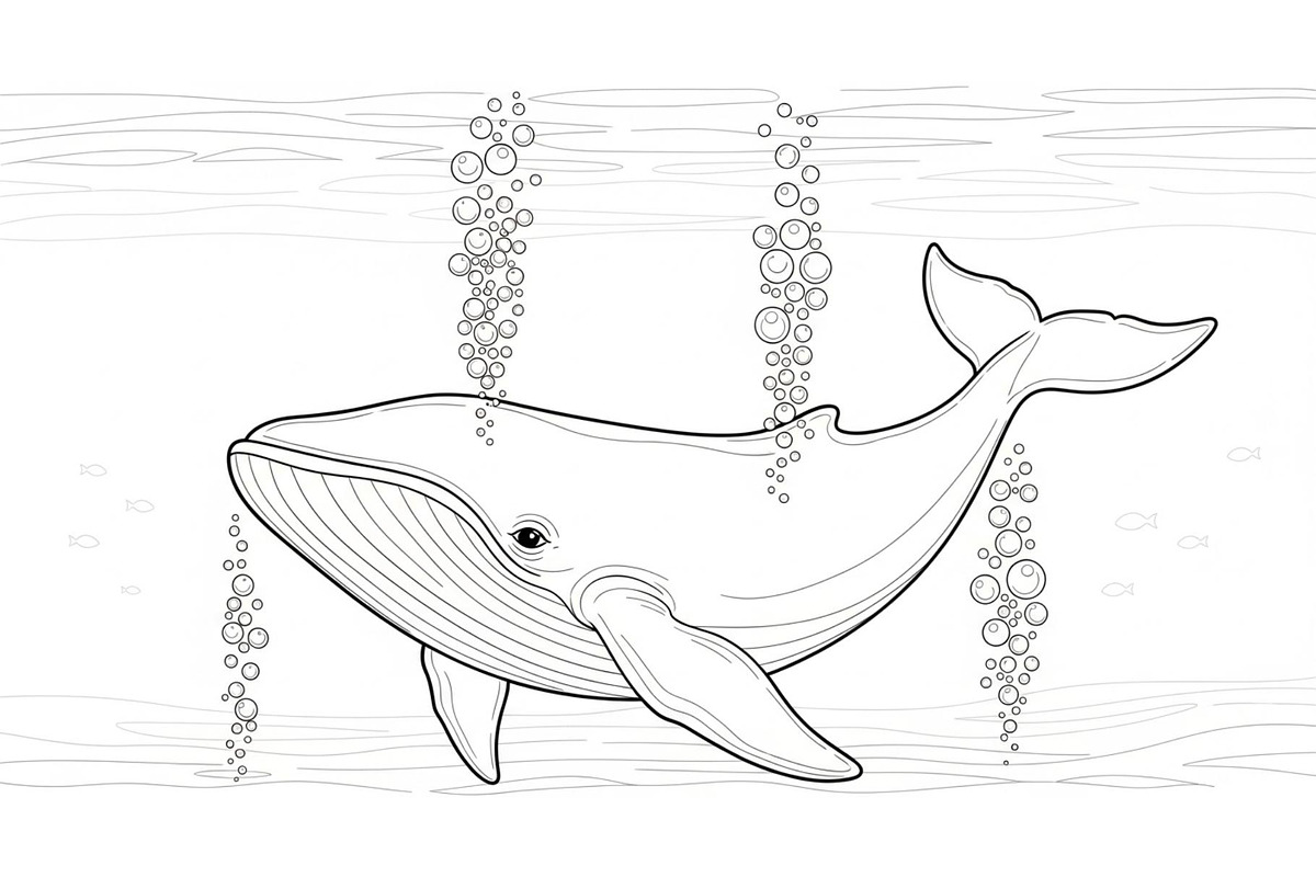 Whale Line Art Vector Bundle, an Illustration by yasushie (Photo 33 of 51)