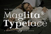 MTC Maglita, A Slab Variable Display, a Slab Serif Font by Martype Co (Thumbnail 1 of 12)