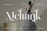 Melrank Elegant Serif Typeface, a Serif Font by Alfinart (Thumbnail 1 of 10)
