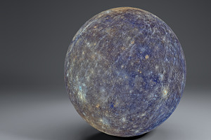 Mercury 8k Globe