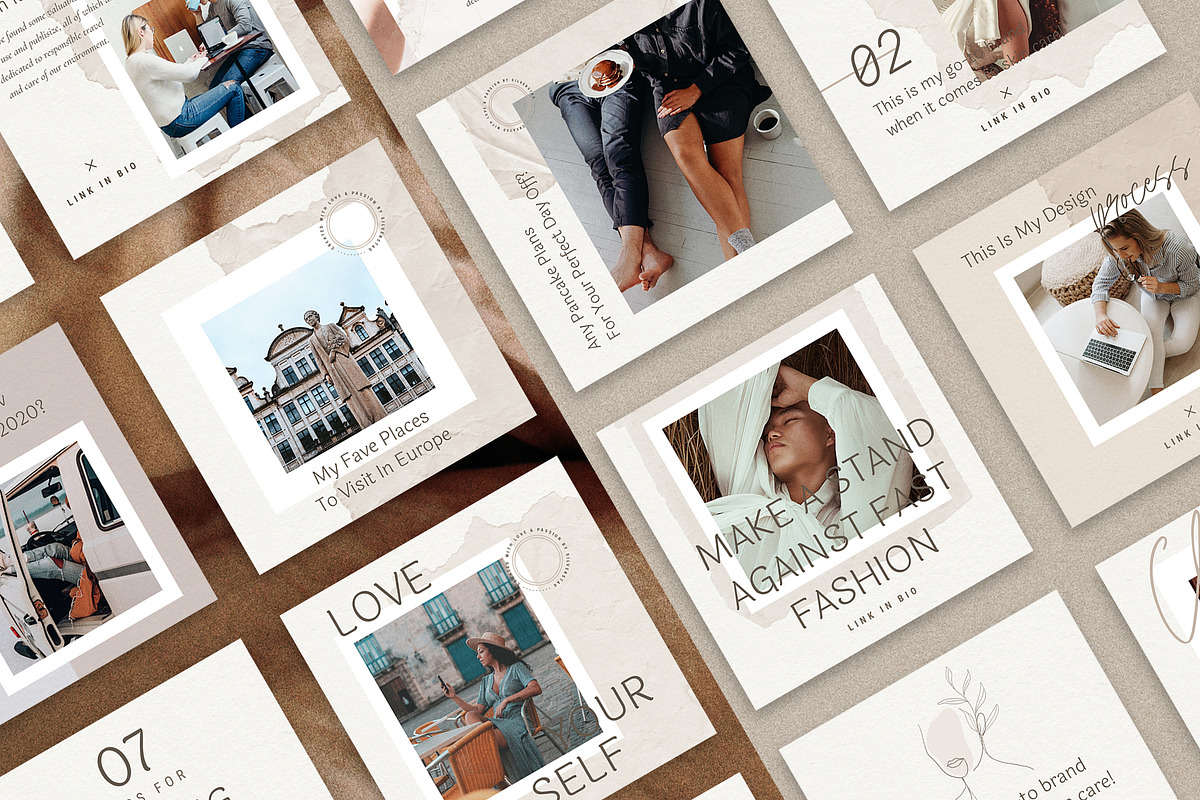 Canva Instagram Posts & Stories Pack, a Social Media Template by SilverStag Type Foundry (Photo 28 of 48)