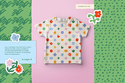 Barefoot Blooms. Seamless Patterns, a Pattern Graphic by oxygen_8 (Thumbnail 8 of 9)