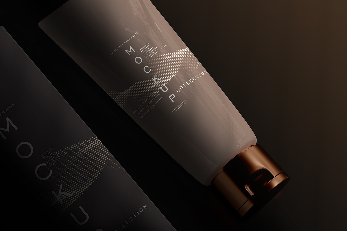390+ Cosmetic Branding Mockup Scenes, a Cups & Container Mockup by pmvch (Photo 134 of 367)