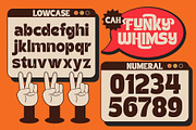 Funky Whimsy Typeface, a Sans Serif Font by alit design (Thumbnail 4 of 17)