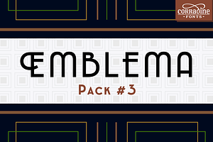 Emblema Font Pack #3