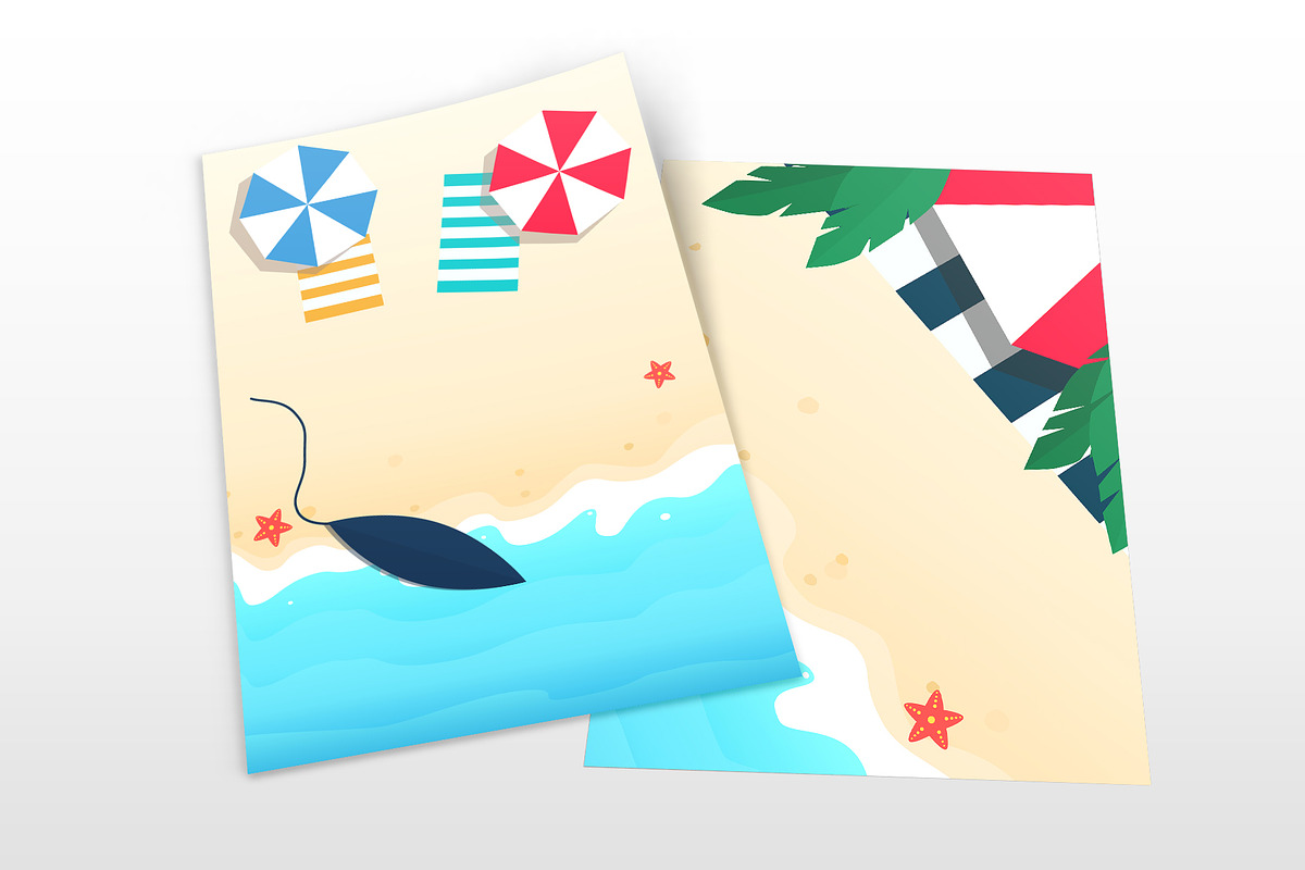 Sea & Beach Posters, a Flyer Template by Leo Edition (Photo 2 of 3)