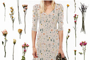 Vintage Botanicals & Wildflowers Set, an Illustration by Inez Jestine (Thumbnail 8 of 9)
