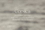Corsica - Summer Editorial Serif, a Serif Font by mikhailakiyama (Thumbnail 2 of 12)