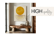 RUSTIC Canvas Mockup, a Household Mockup by MOAROShop (Thumbnail 2 of 7)