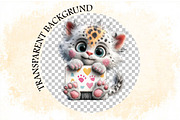 Whimsical Mother's Day Cat Clipart B, an Illustration by SVGArt (Thumbnail 8 of 9)