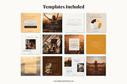 Golden Hour Instagram Templates, a Social Media Template by The Brand Alchemists (Thumbnail 5 of 13)