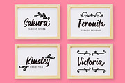 Script Font, a Script Font by Graphue (Thumbnail 5 of 12)