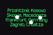 Trafika - Sans Type, a Sans Serif Font by Kulturë Type (Thumbnail 8 of 9)