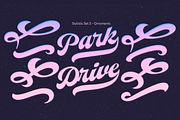 Yes Script - Groovy Retro Script, a Script Font by Fenotype (Thumbnail 15 of 15)