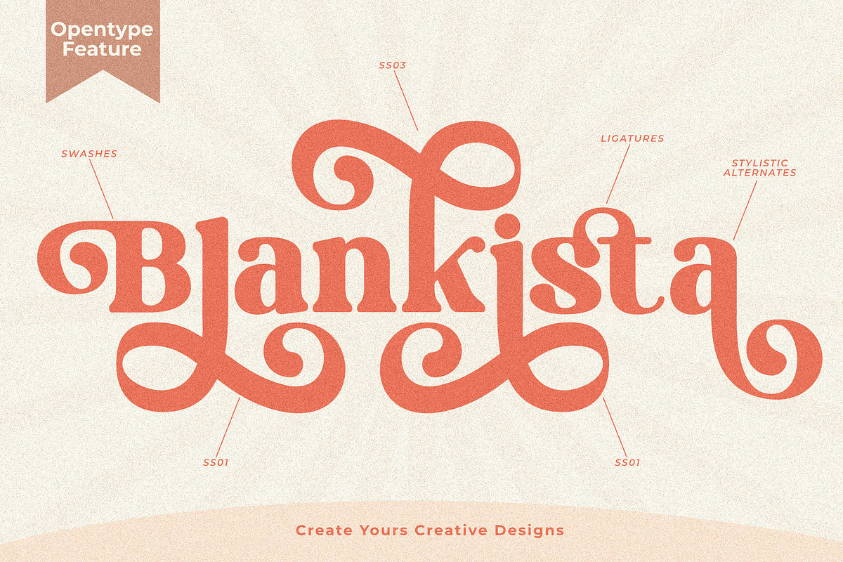 Melista | A Cute Display Retro Serif, a Sans Serif Font by Andrimada Creative (Photo 3 of 13)