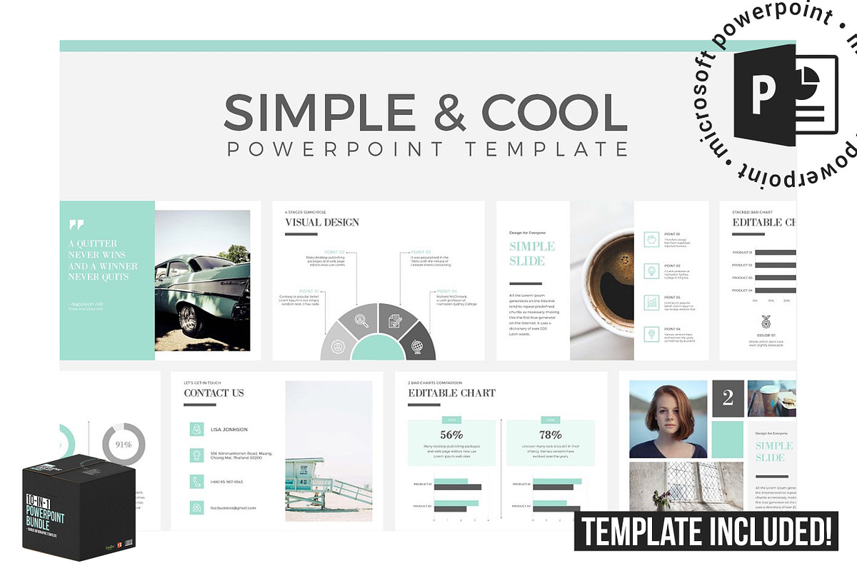 10-IN-1 PowerPoint Bundle, a Presentation Template by Wipavee (Photo 2 of 12)