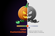 3D Halloween Icons, a 3D by Flat Icons (Thumbnail 5 of 8)