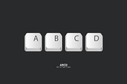 The Keyboard Alphabet and buttons, an Object Illustration by Leo Edition (Thumbnail 4 of 4)